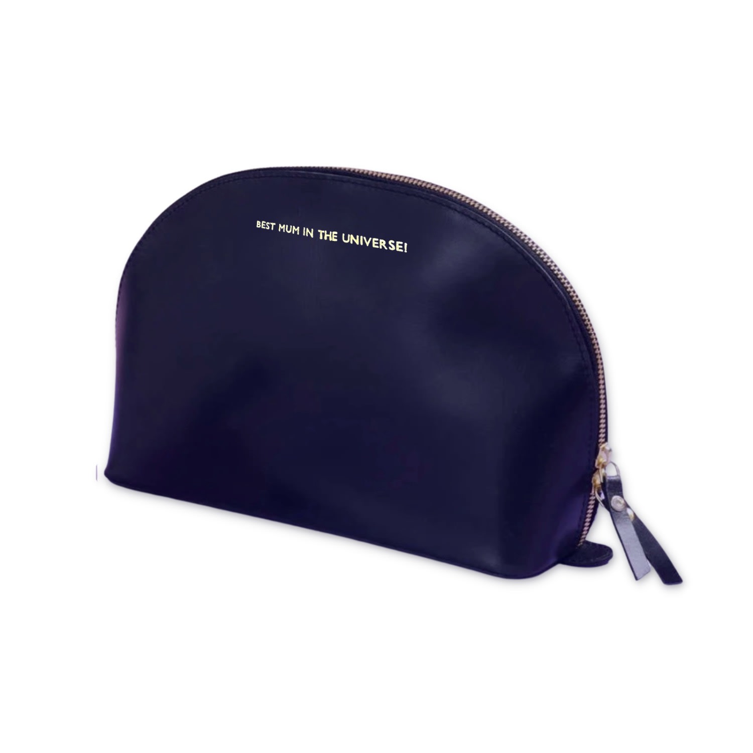 Vida Vida Women's Blue Handmade Lunar Toiletry Bag - Best Mum In The Universe In Blue