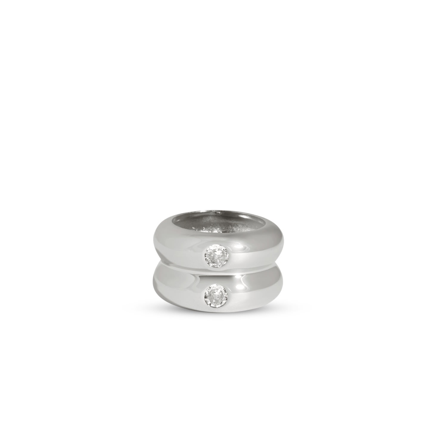 Drae Collection Women's Intuition Ring Silver In Silver
