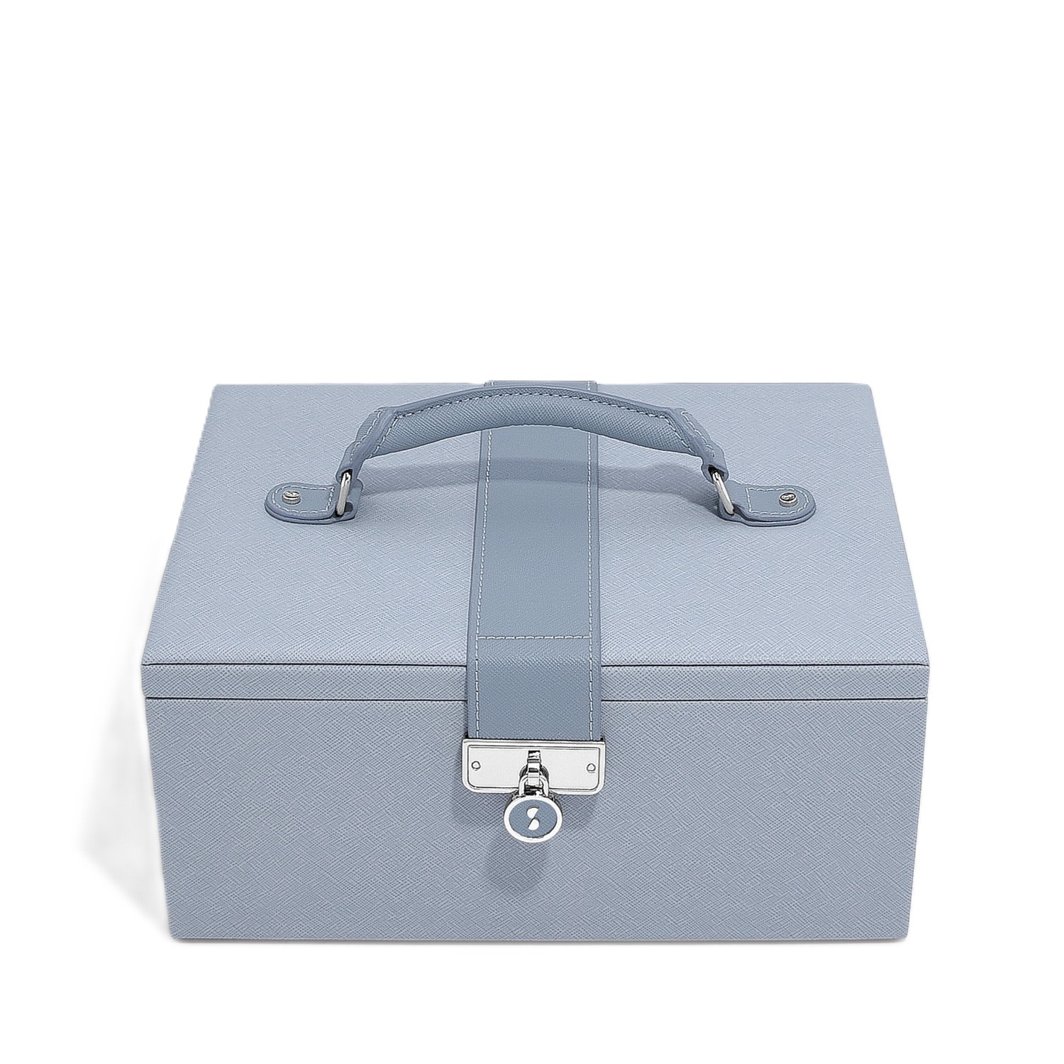 Stackers Women's  Dusky Blue Luxury Jewellery Box In Blue