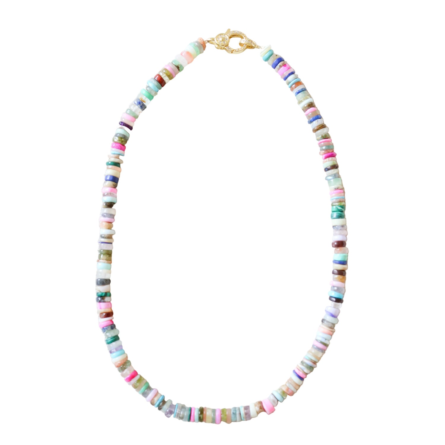 Taylor Reese Women's Mixed Gemstone Necklace