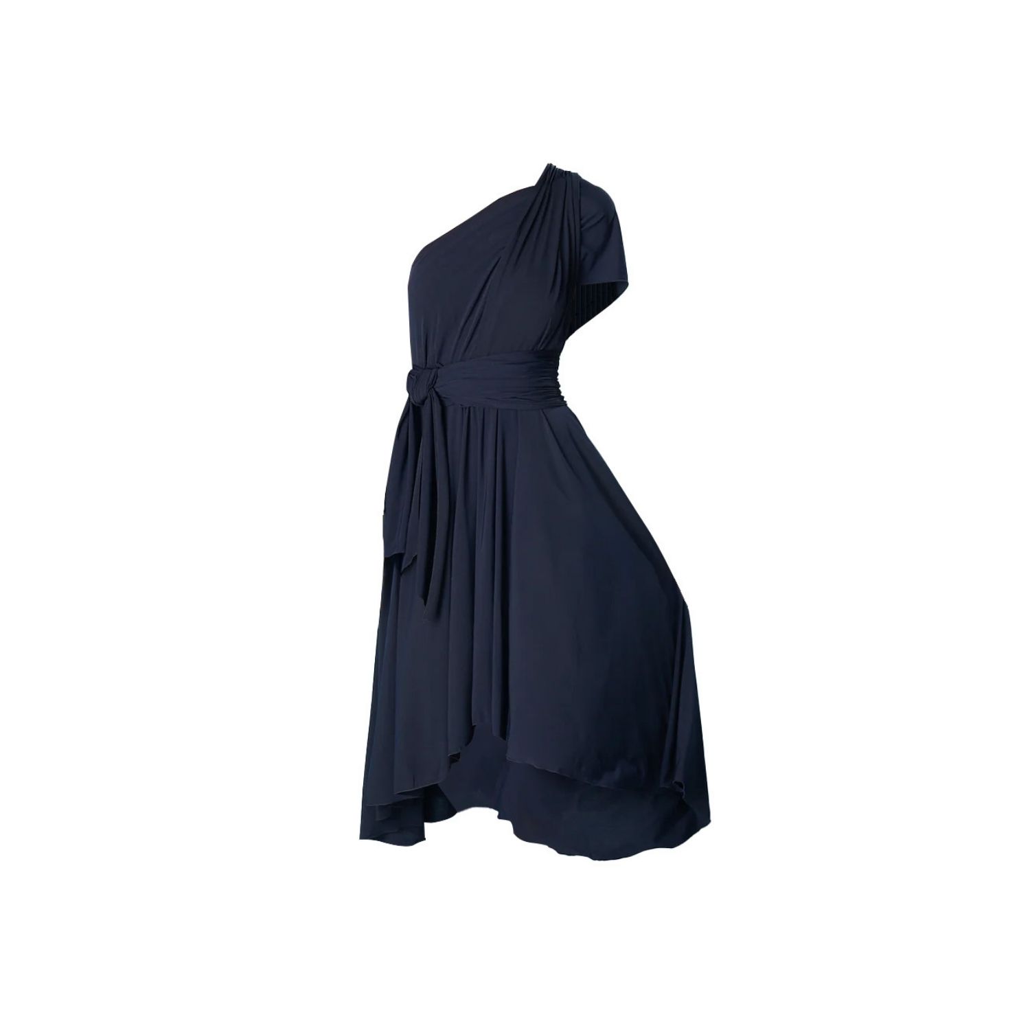 Ceylan Bcn Women's Blue Midi Navy Dress In Blue
