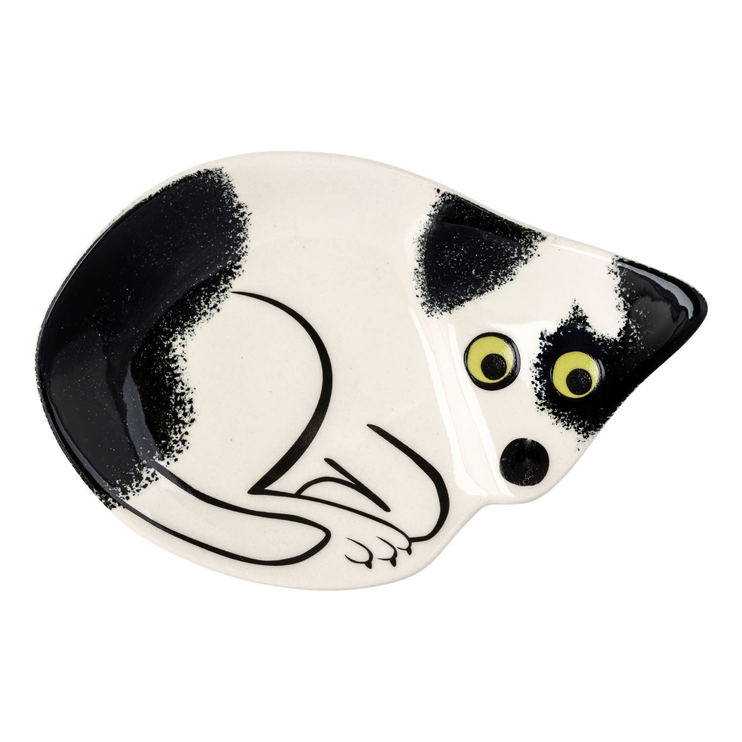 Black & White Dog Trinket Dish Hannah Turner