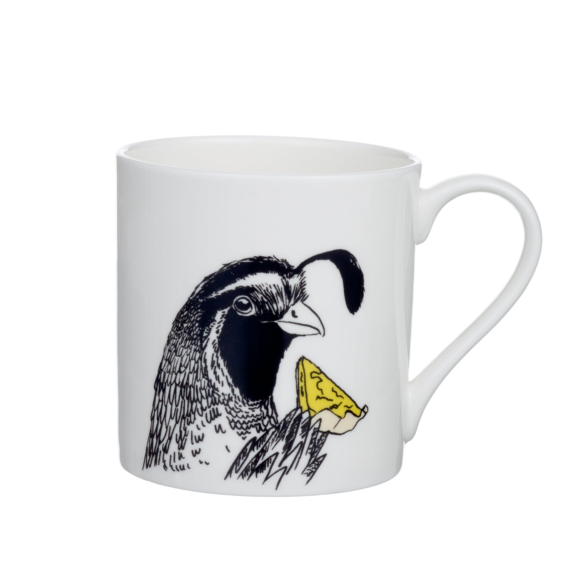 Q Alphabet Of Snacking Animals Mug Jimbobart