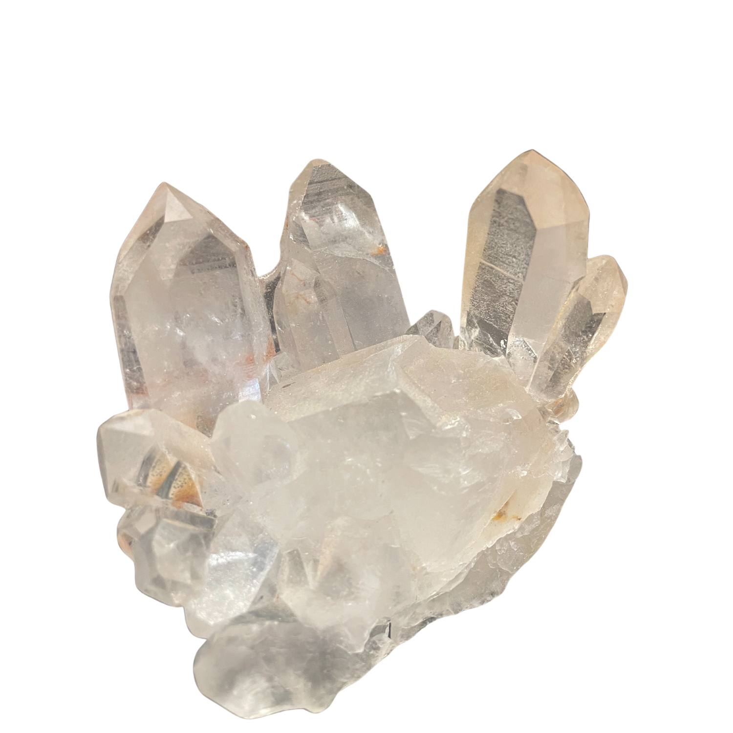 Lemuria Store Neutrals Pink Lemurian Quartz Cluster In Pink