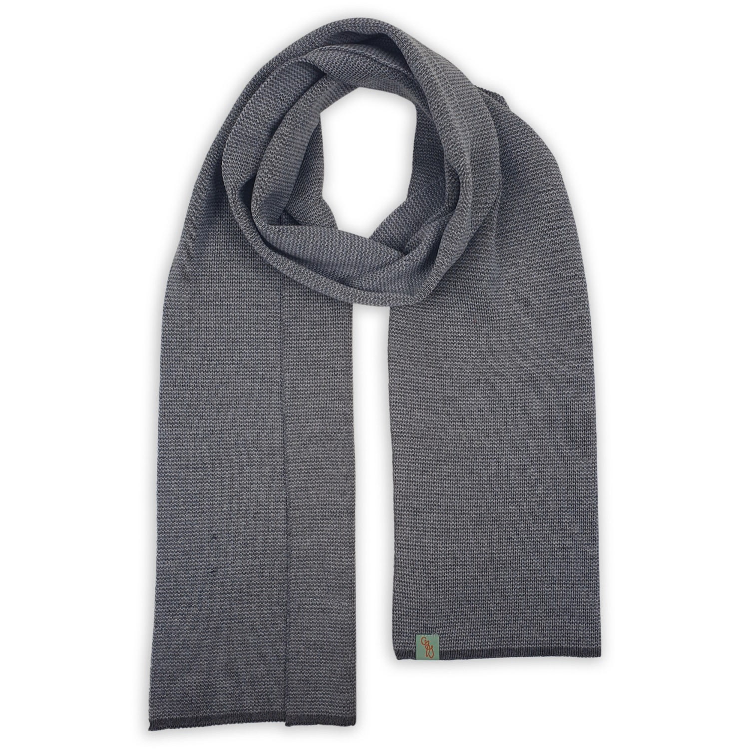 Otto & Spike Men's Scarves - Staple - College, Lt Grey Marle In Gray