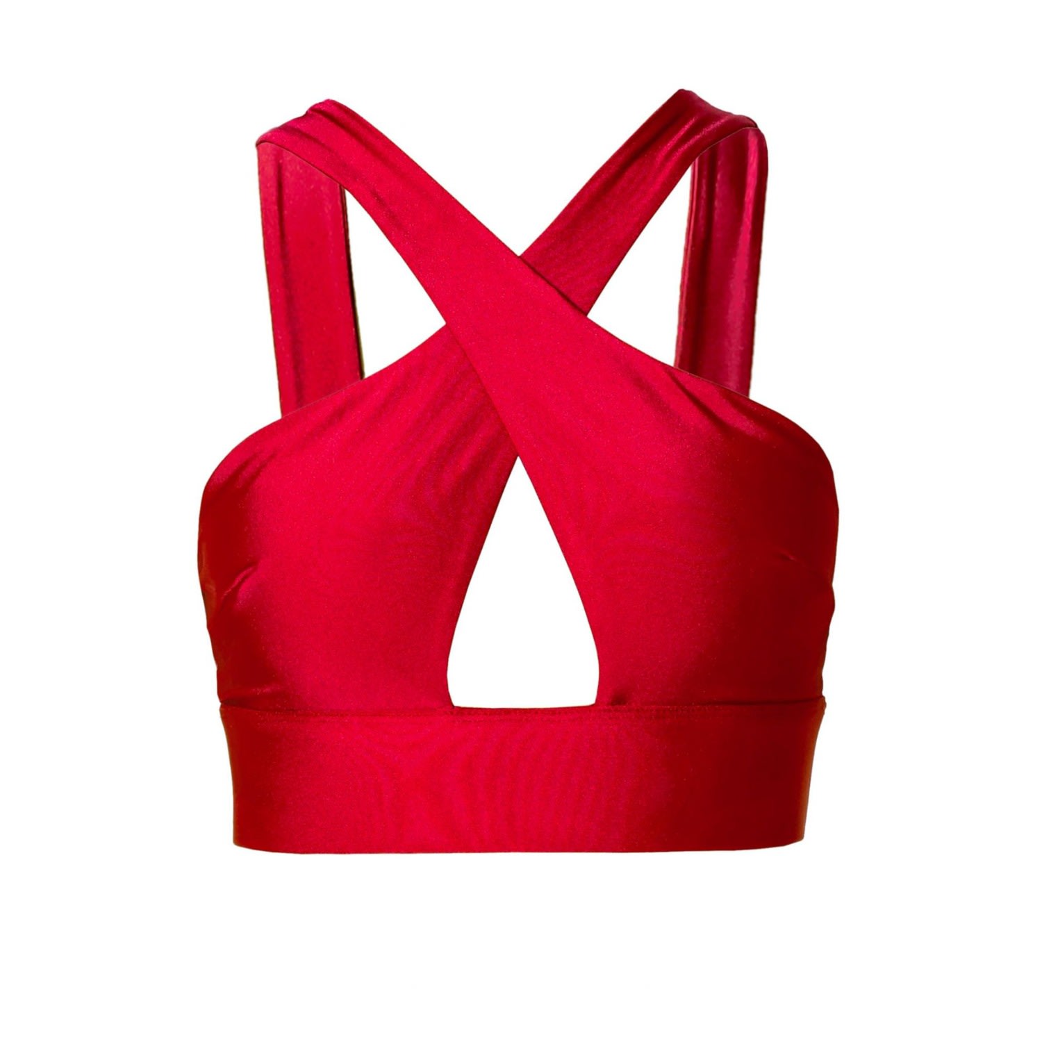 Aggi By Halewski Women's Red Isla Lollipop Top In Red