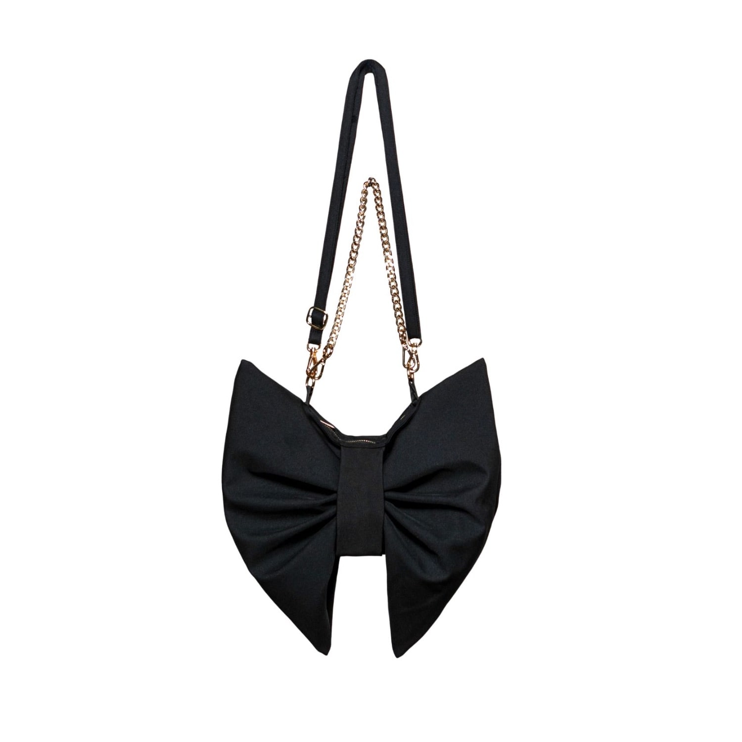 Rainsisters Women's Black Bow Clutch Purse In Black