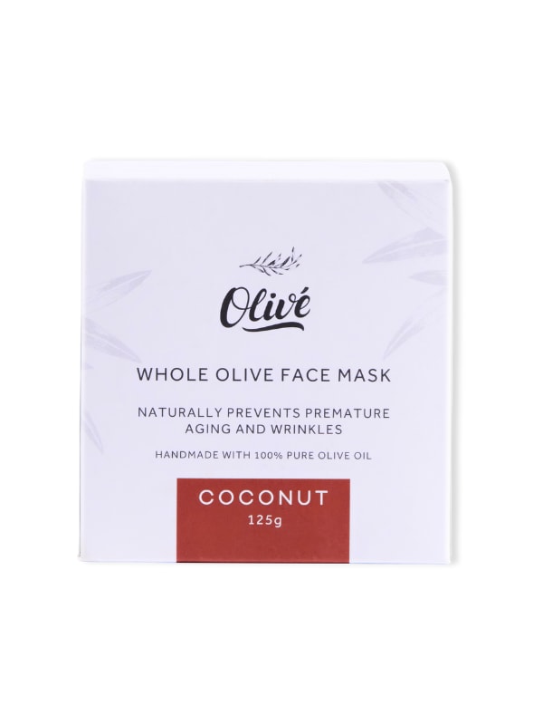 Olivé By The Olive Soap Company Neutrals Olivé Whole Olive Facial Mask - Coconut In Green
