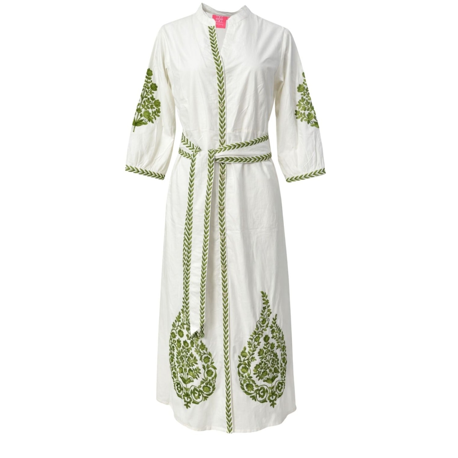 Women's Green Mykonos Dress Jade | Large | Just Darviny