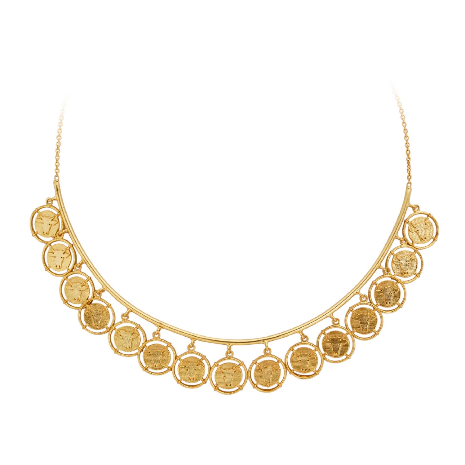 Women’s Adjustable Gold Inka Collar Necklace Dhwani Bansal