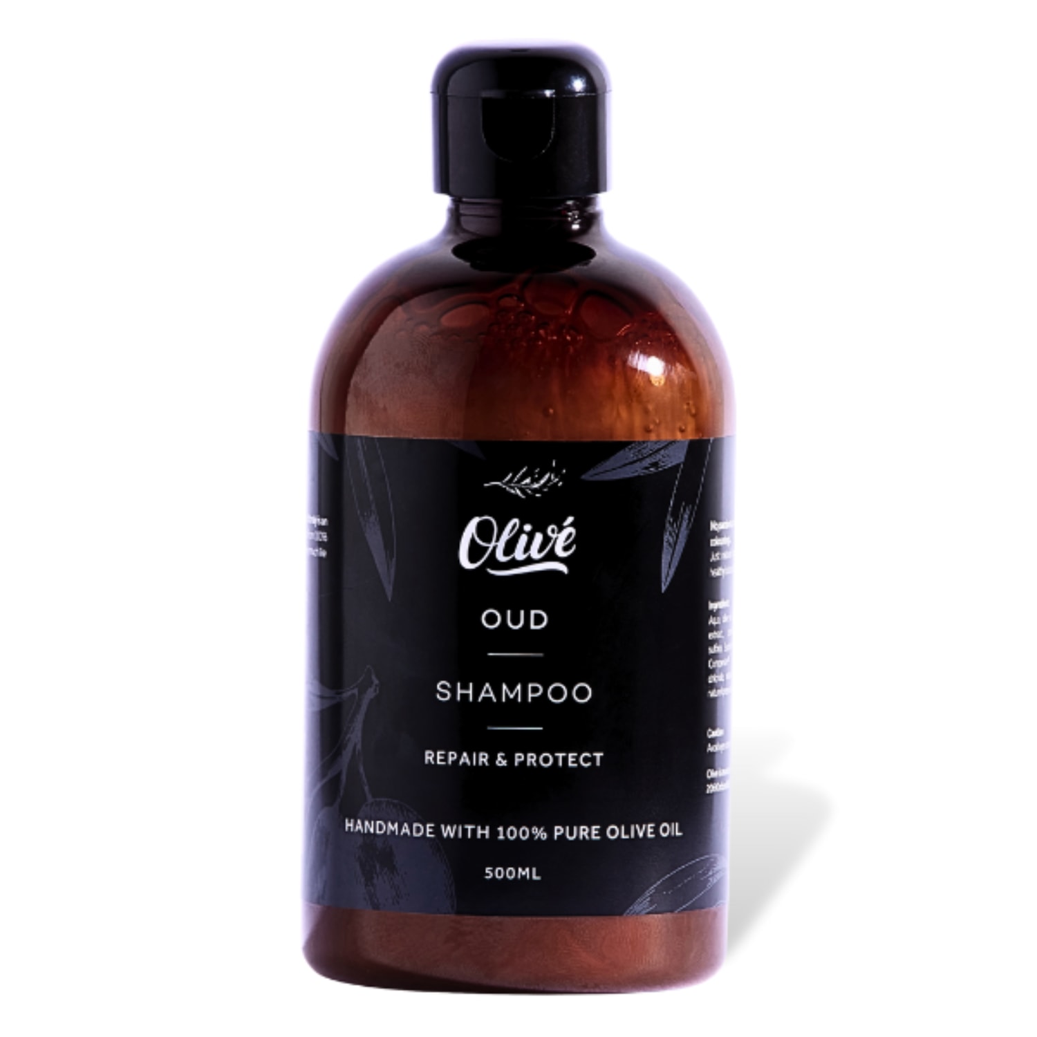 Black Oliv Shampoo - Oud Oliv by the Olive Soap Company