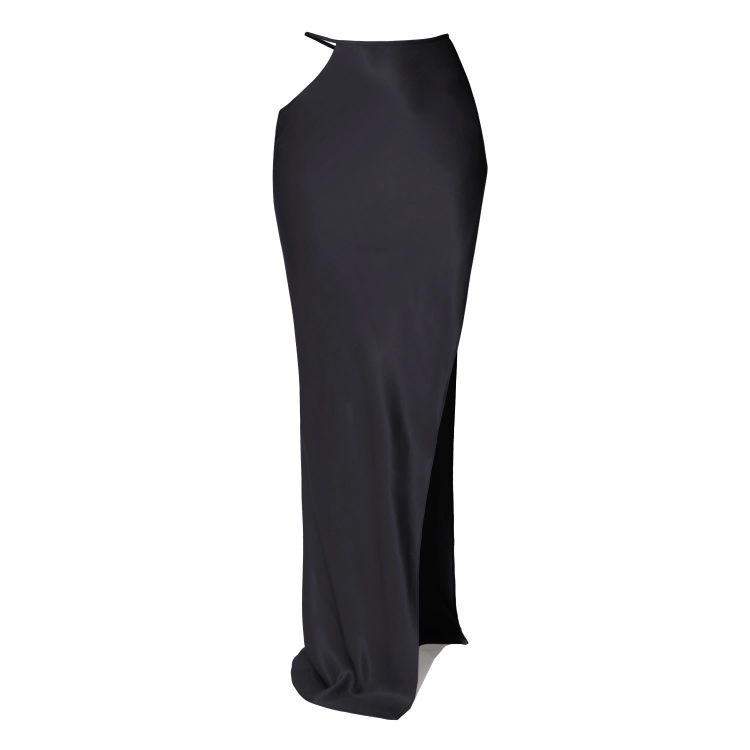 Aggi By Halewski Skirt Faye Glossy Black In Black