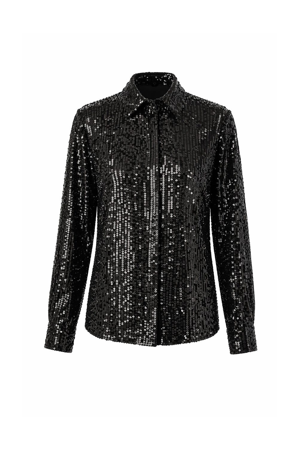 Women's Regular Sequin Detailed Britney Shirt