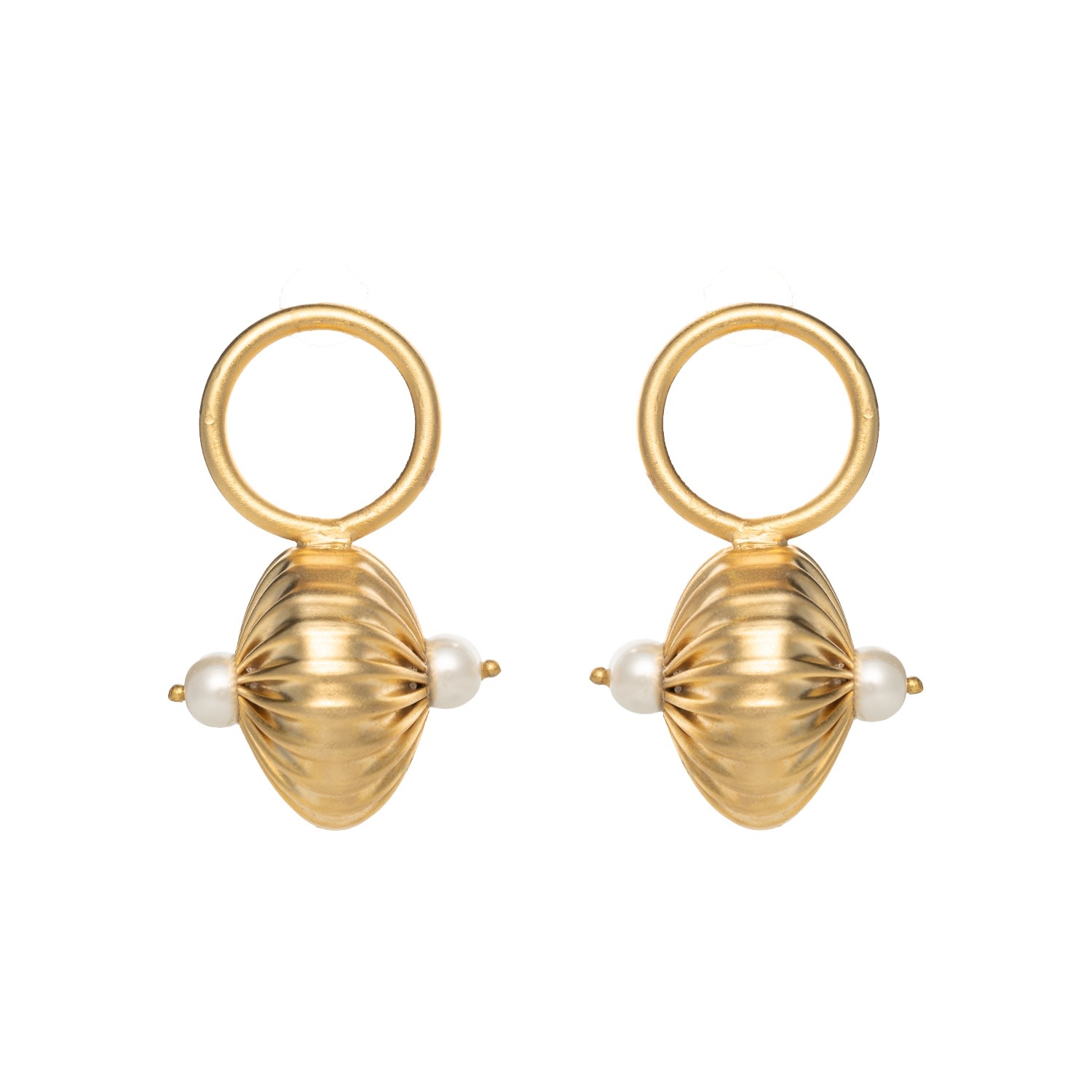 Meraki By Rashmi Bajaj Women's Gold Florentine Earrings