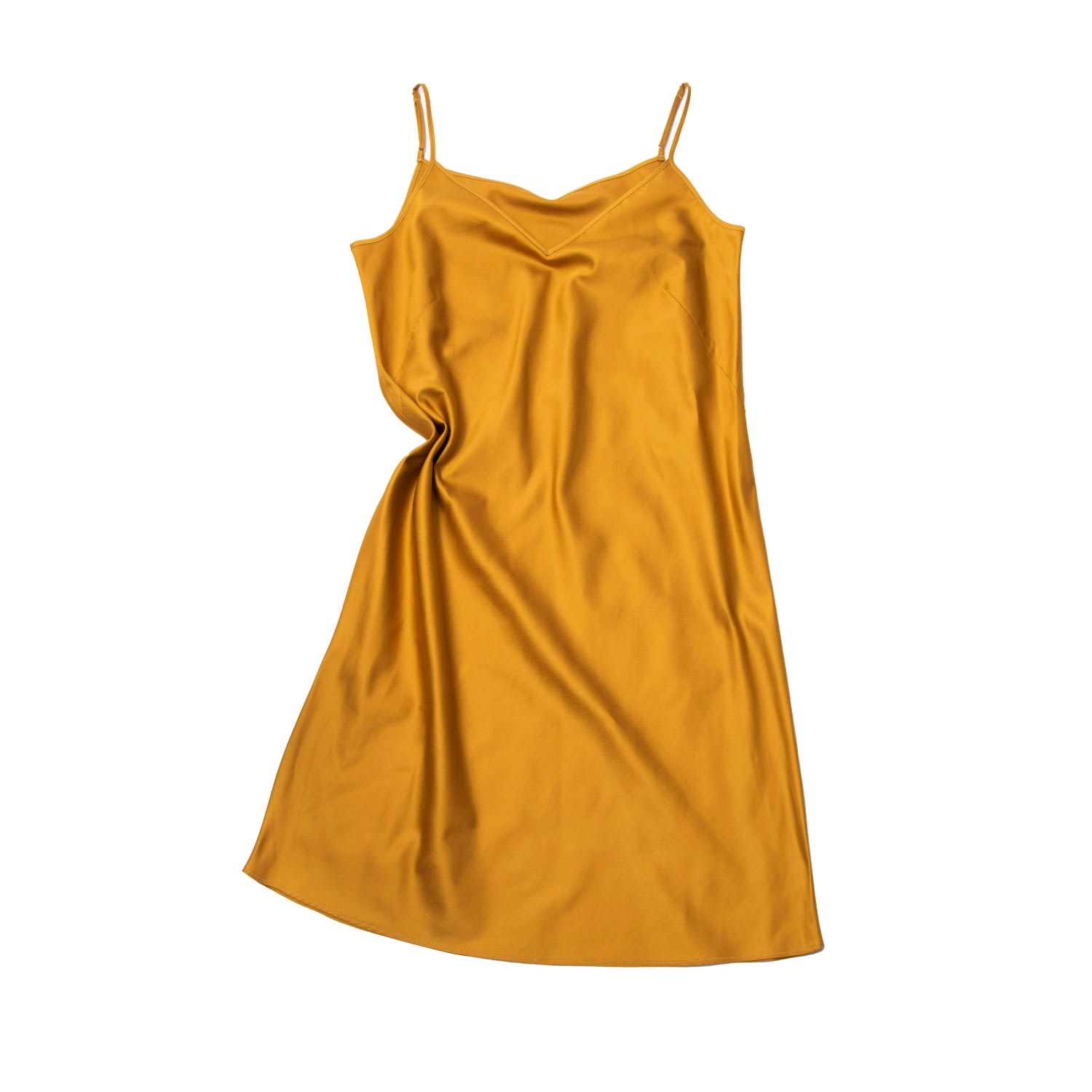 Decoflux Home Women's Cotton Pajama Dress - Solid Antique Gold In Gold