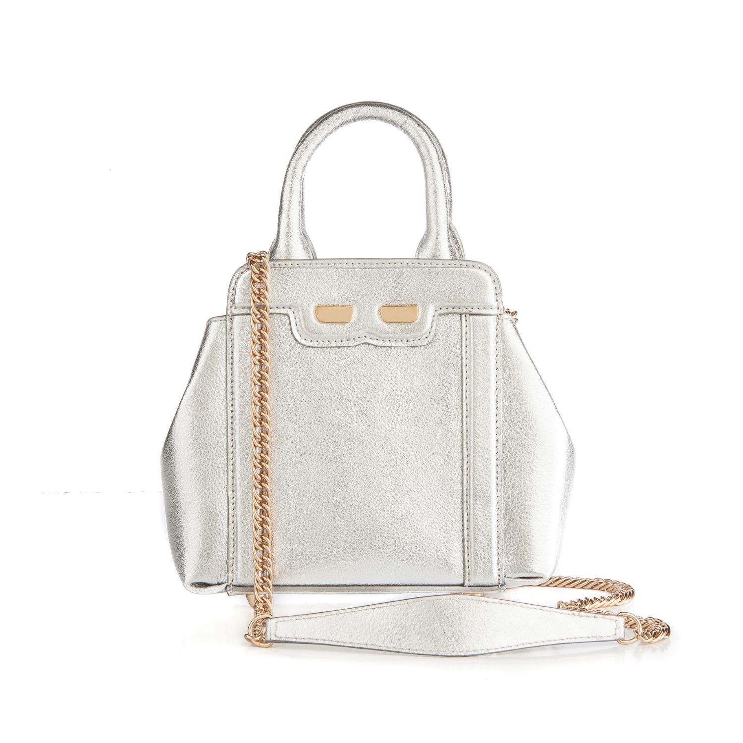 Women’s Mini Nott Bag In Silver Bene