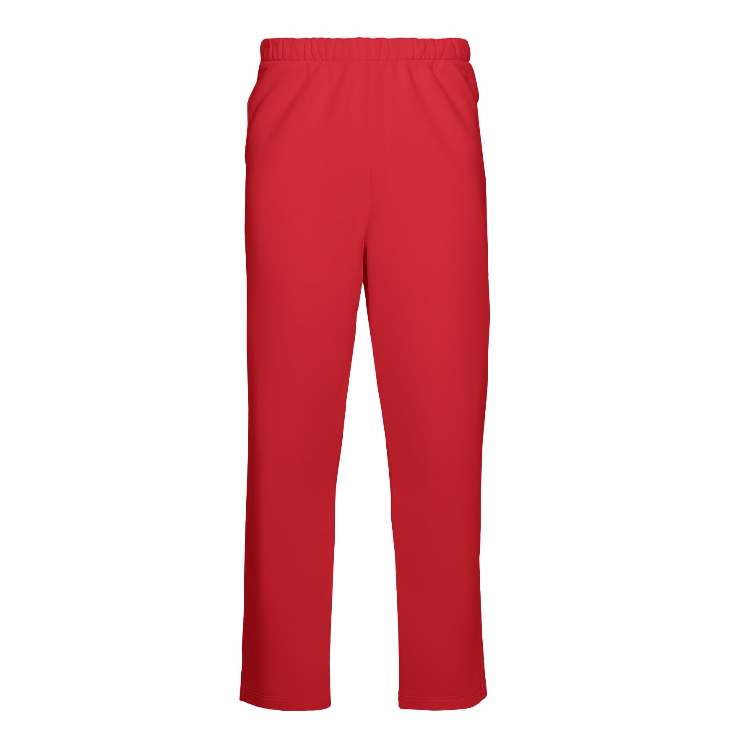 OCIO LEISUREWEAR MEN'S RED STRAIGHT LEG PANT IN POP