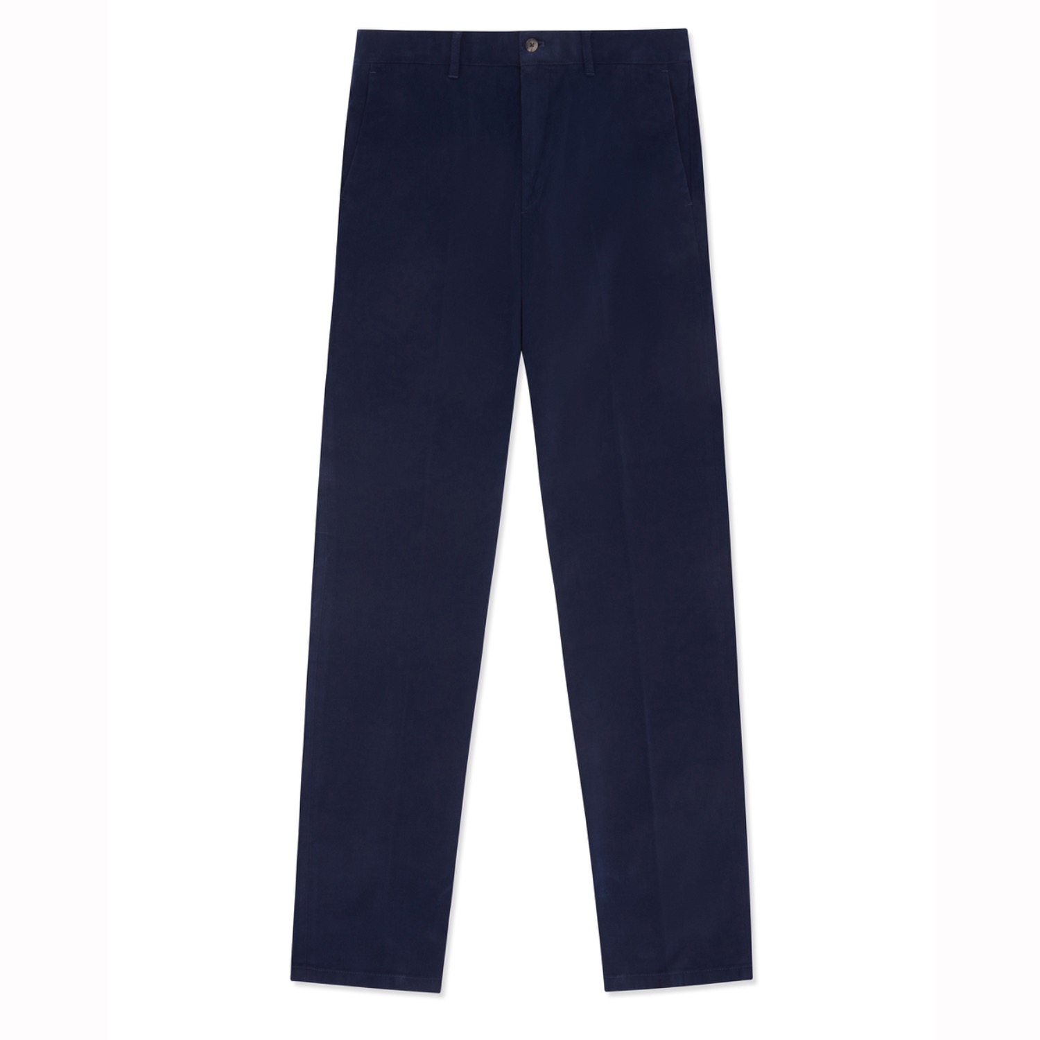 Gresham Blake Men's Blue Navy Cotton Stretch Chino In Blue