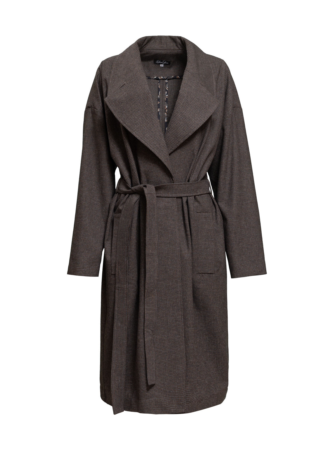 Women’s Brown Helene Coat Large Helene Galwas