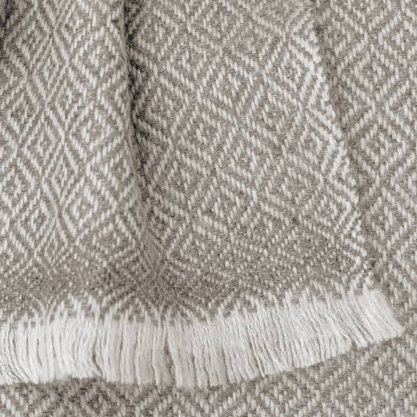 Antra Designs Diamond Burst Scarf Greige In Burst