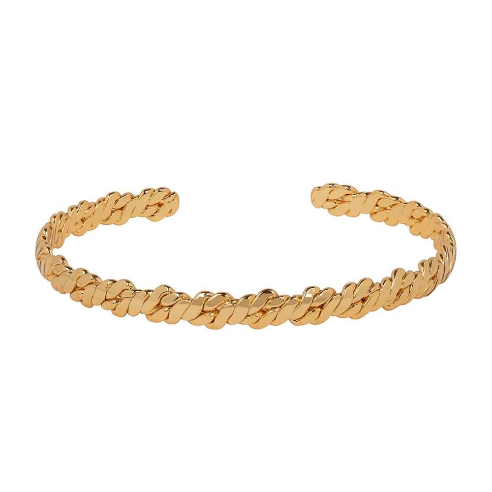 Women’s Otto Twisted Gold Bangle Amadeus