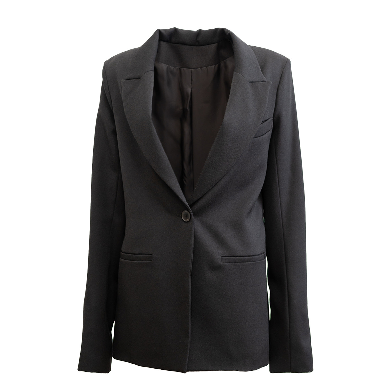 Women's The Black Wool Blazer | Large | Galleriadele