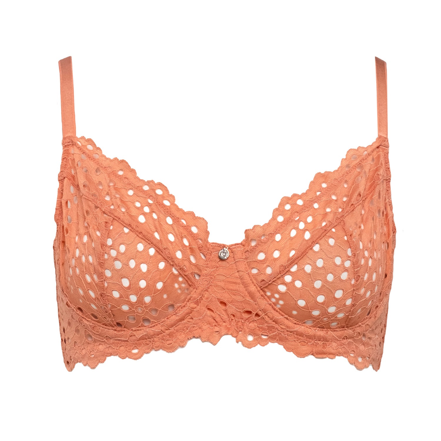 Half-cup bra SOLEIL orange maya 