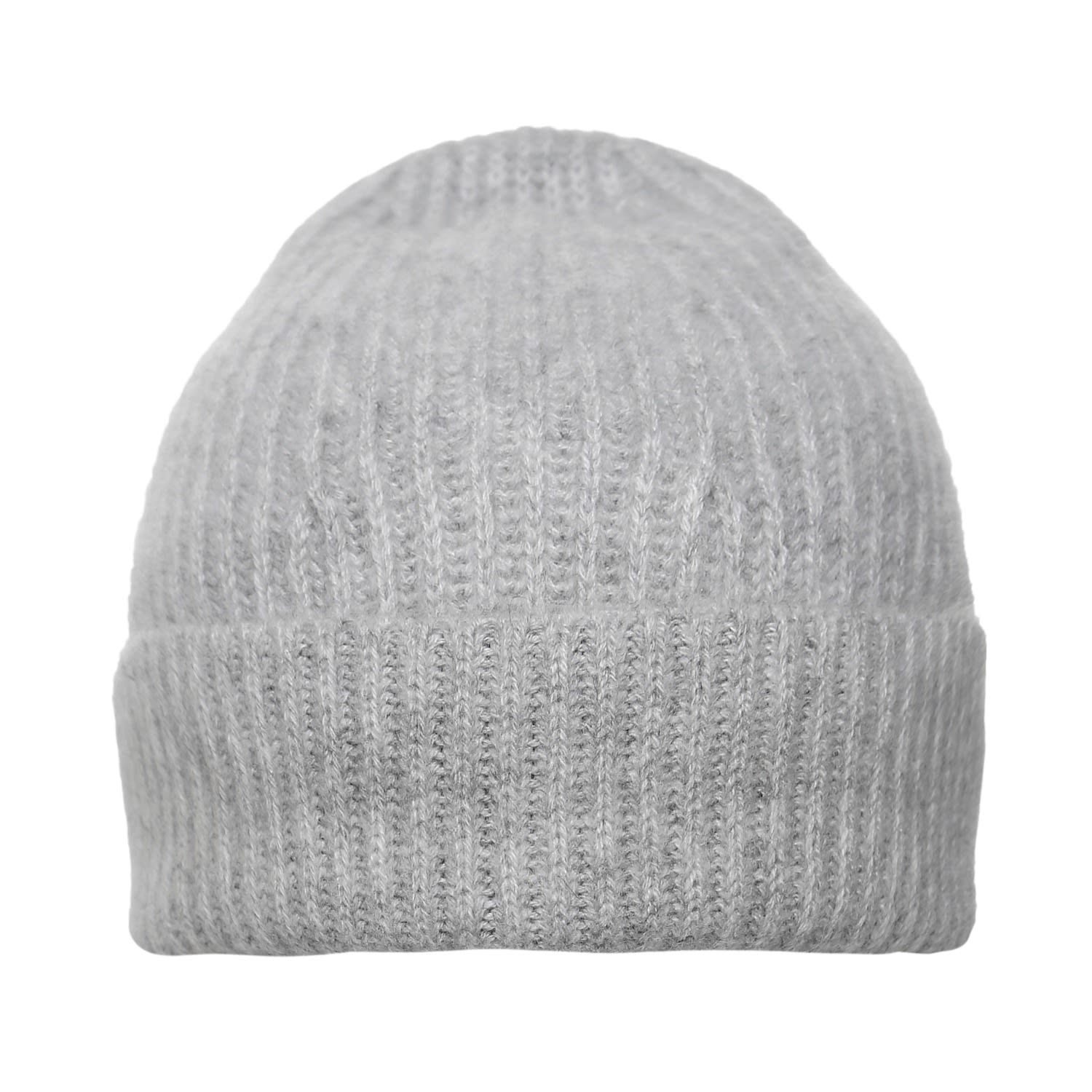 Women’s Cashmere Beanie In Foggy Grey One Size Loop Cashmere