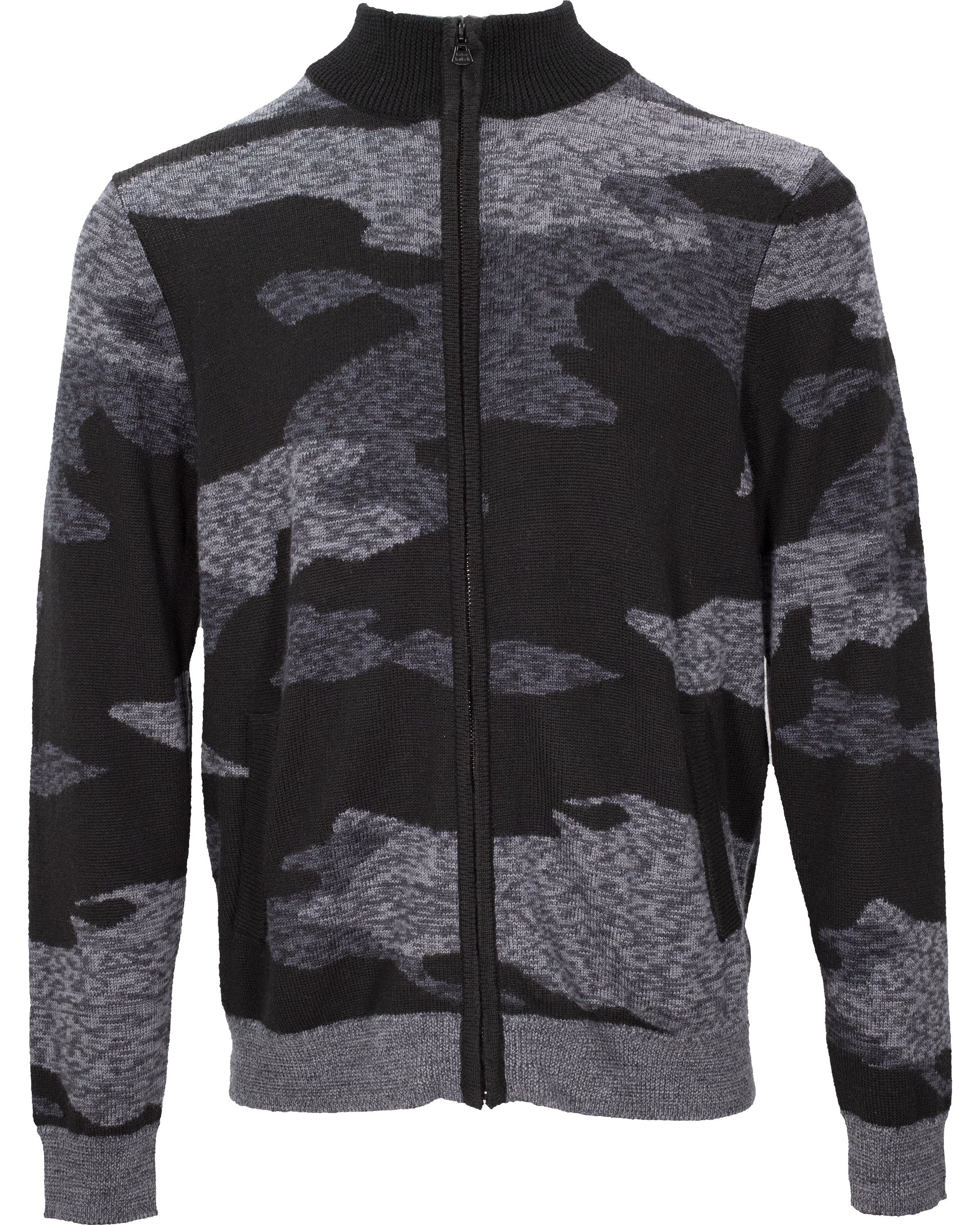 Lords Of Harlech Men's Black / Grey Carlo Charcoal Camo In Black/grey
