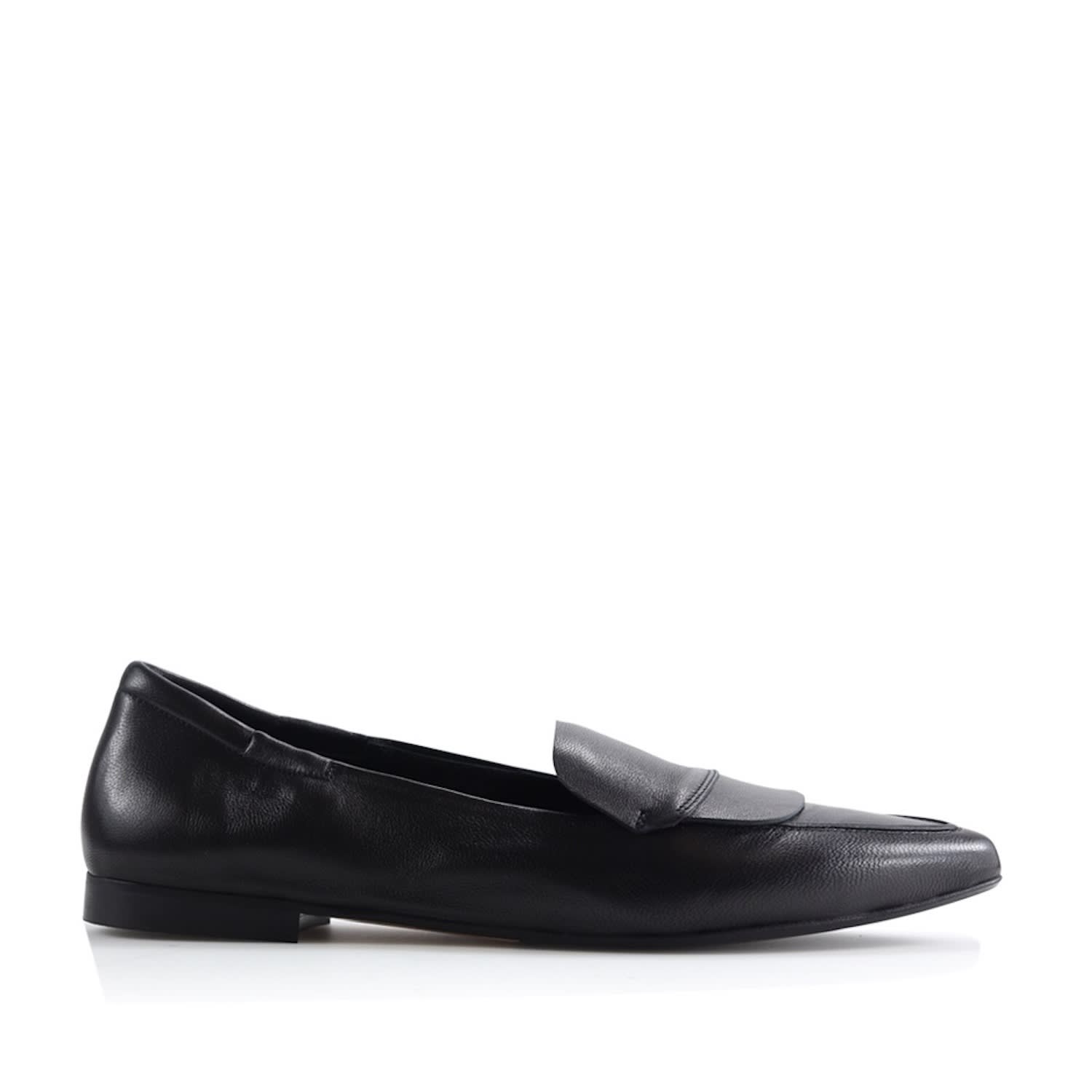 Notabene Women's Romy Loafers, Black Leather