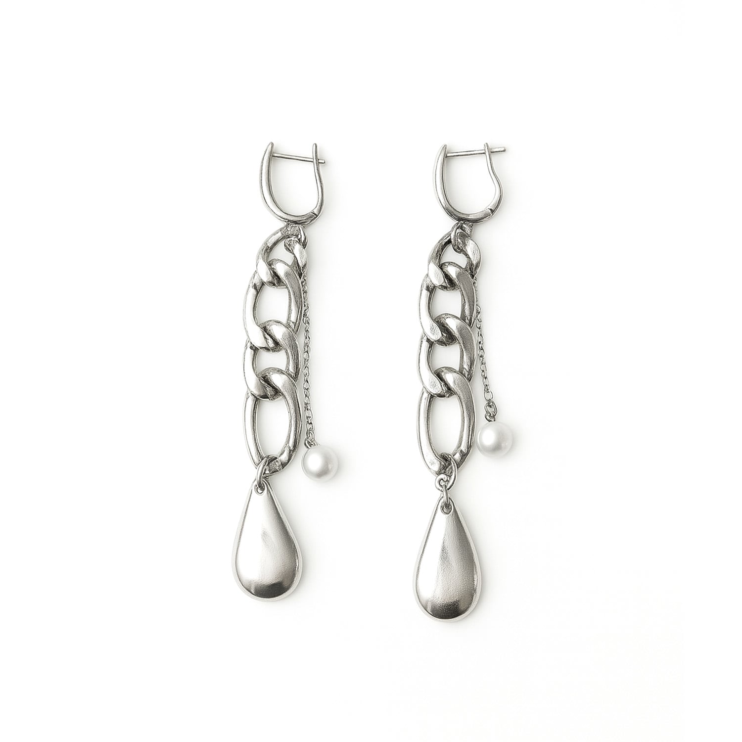 My Mokondo Women's Lumen Silver Earrings