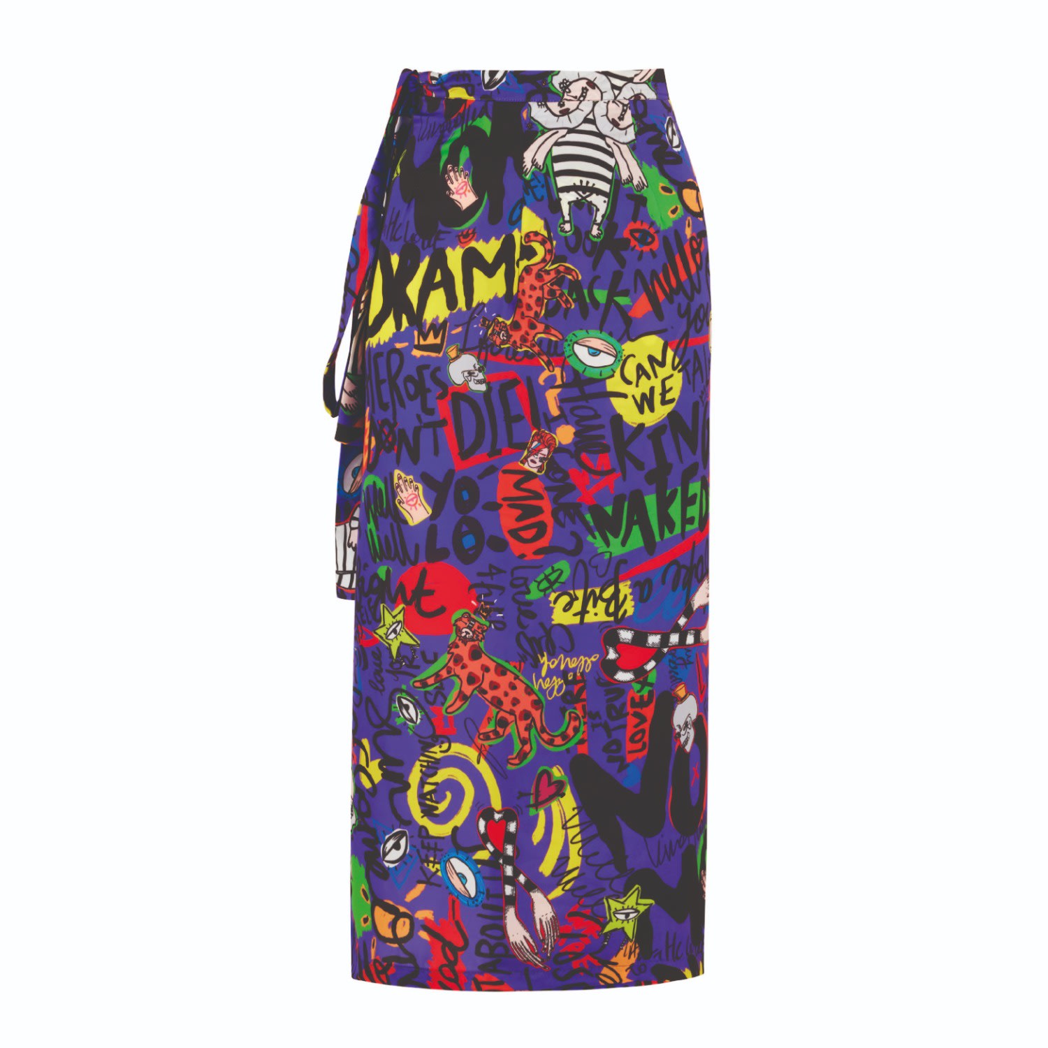 Women’s Rebellious Envelope Skirt One Size King Naked