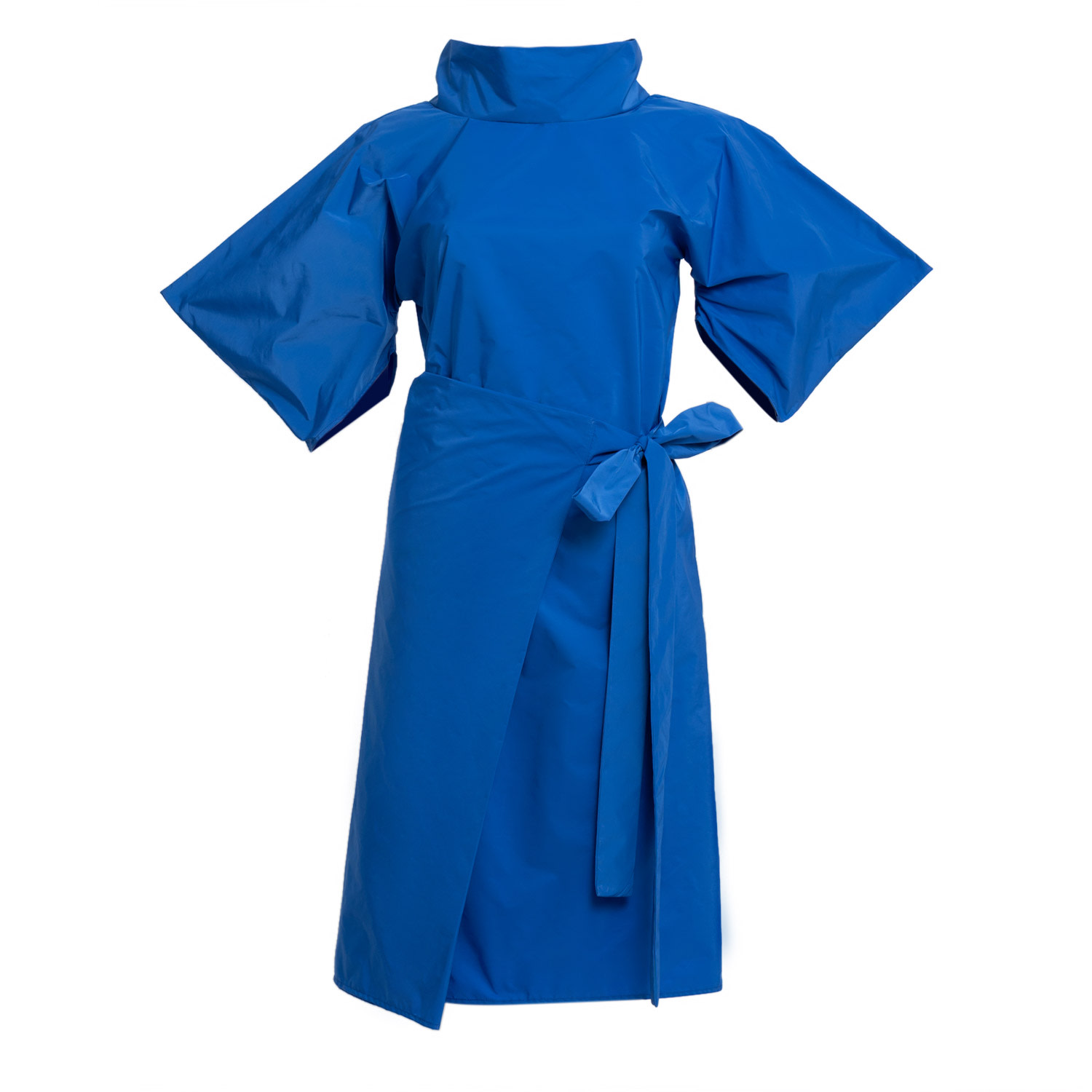 Bianca Popp Women's Nunnery Dress In Blue Taffeta In Blue