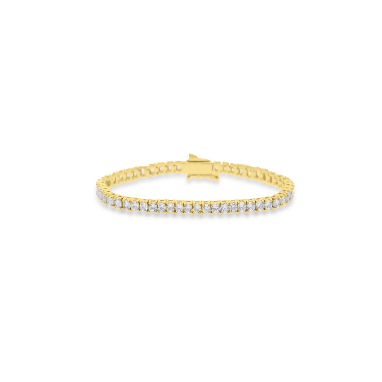 Women’s Kiera Tennis Chain Bracelet - Gold Viea