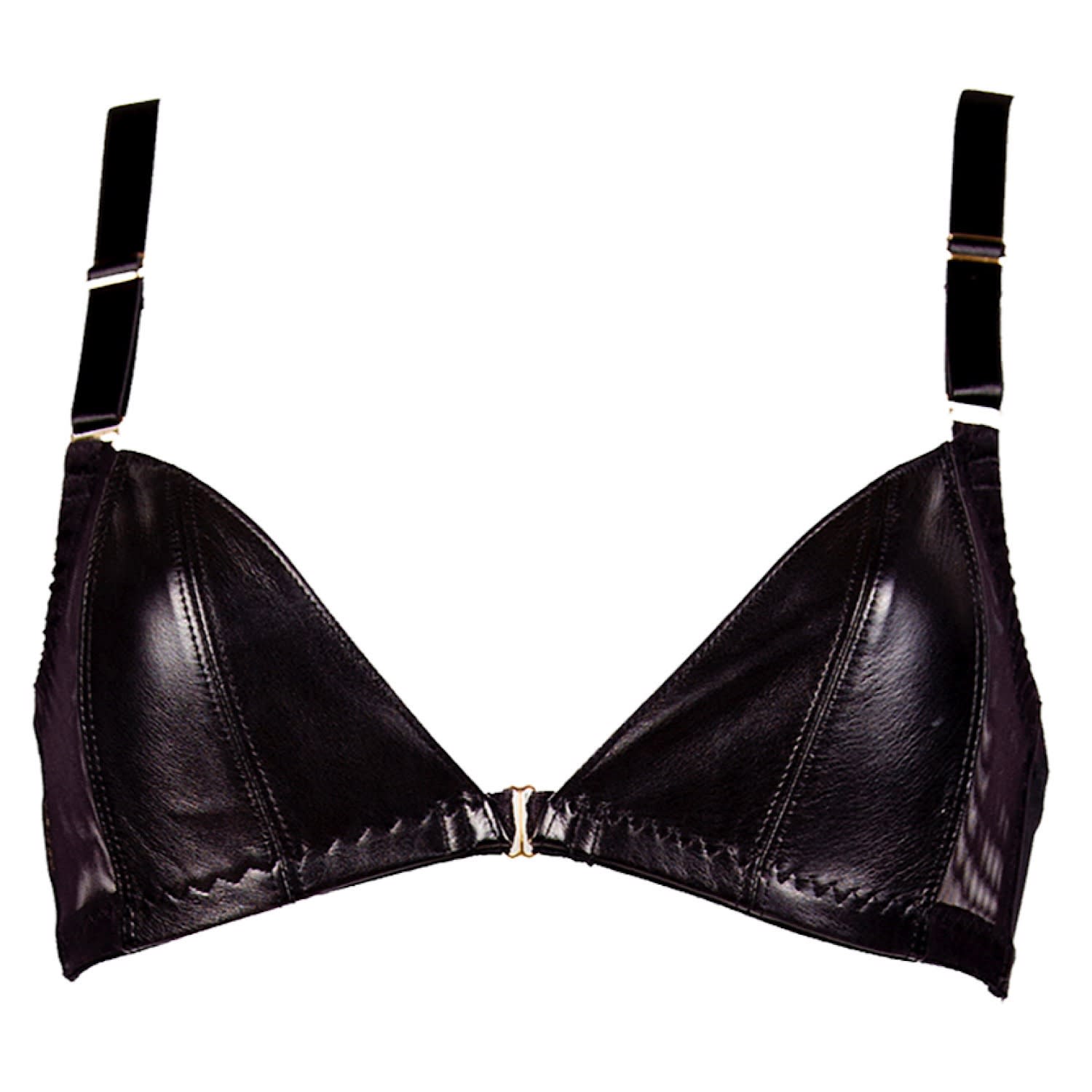 Montana Leather Soft Cup Triangle Bra, Something Wicked