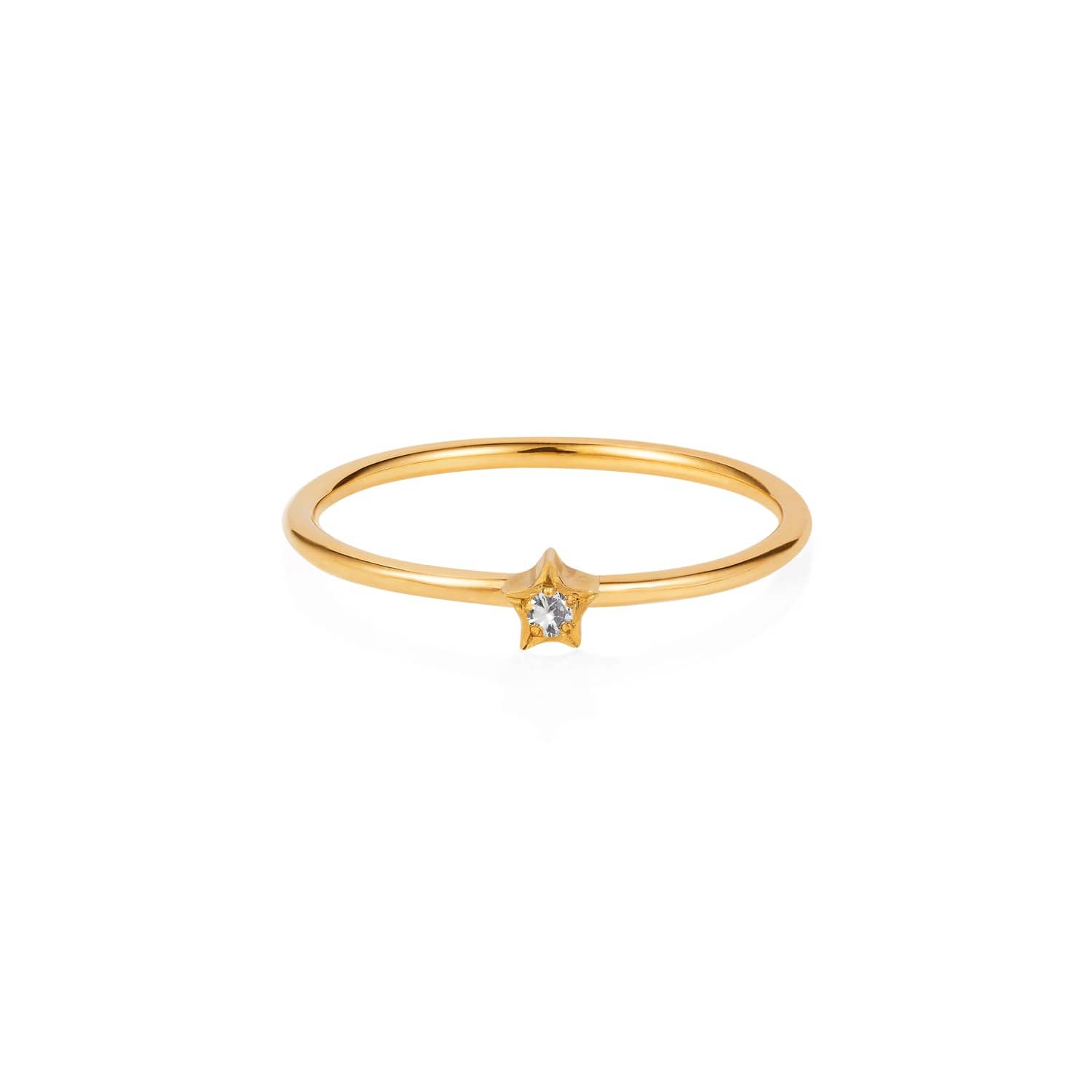 tiny star ring