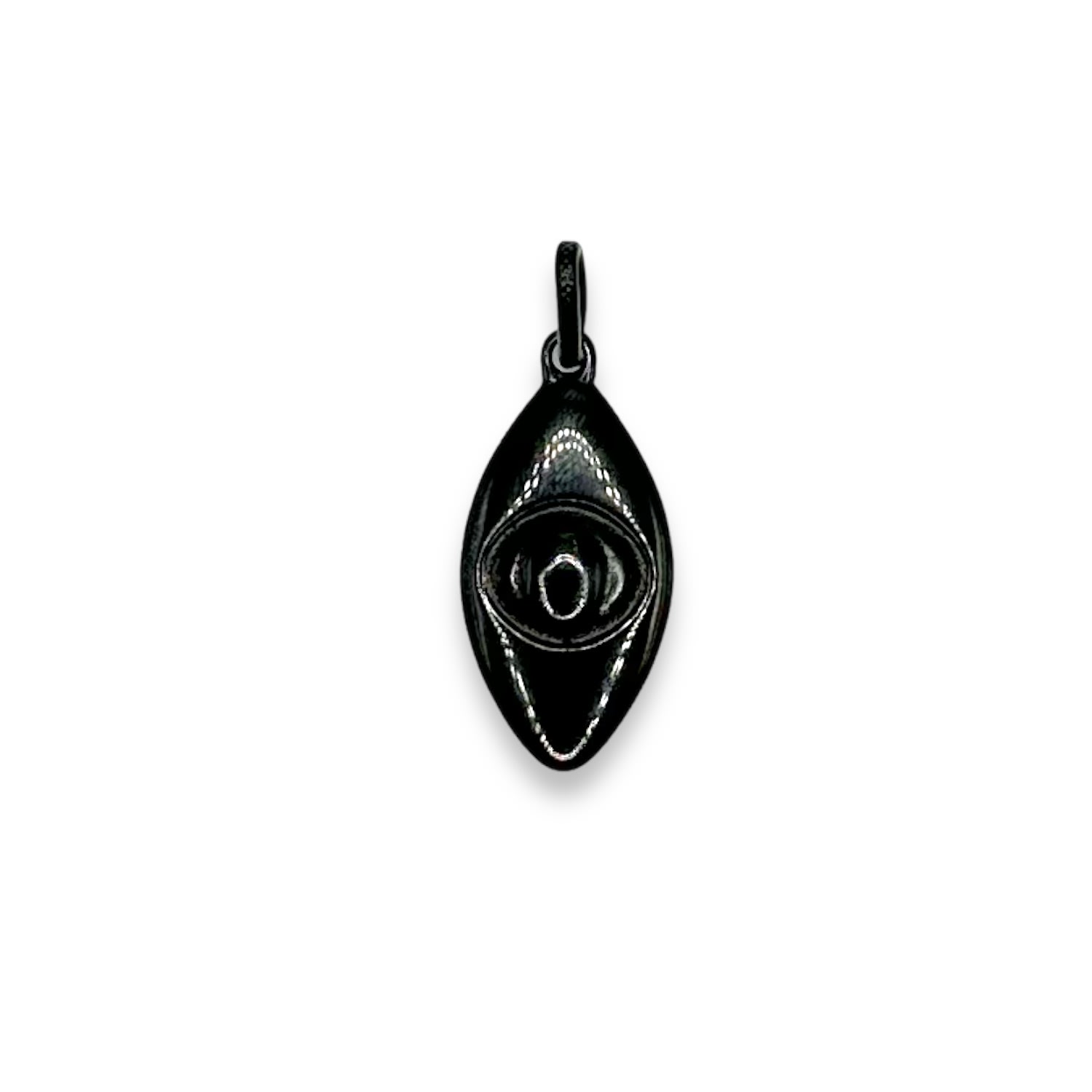 Women’s Seer Pendant In Black Rhodium Jagged Halo Jewelry