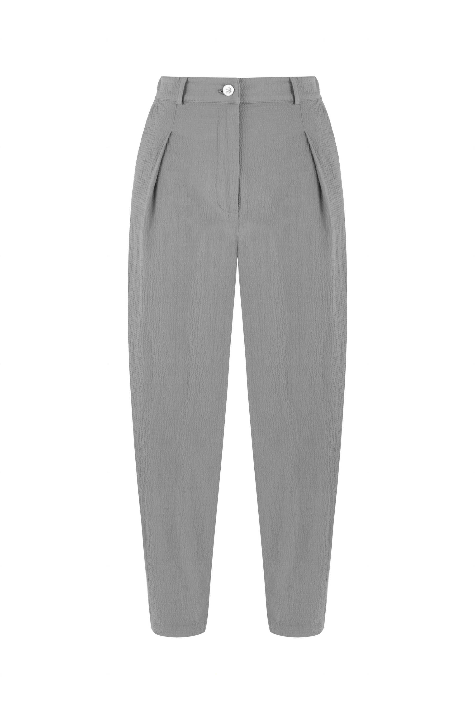 Nocturne High Waisted Pants In Grey