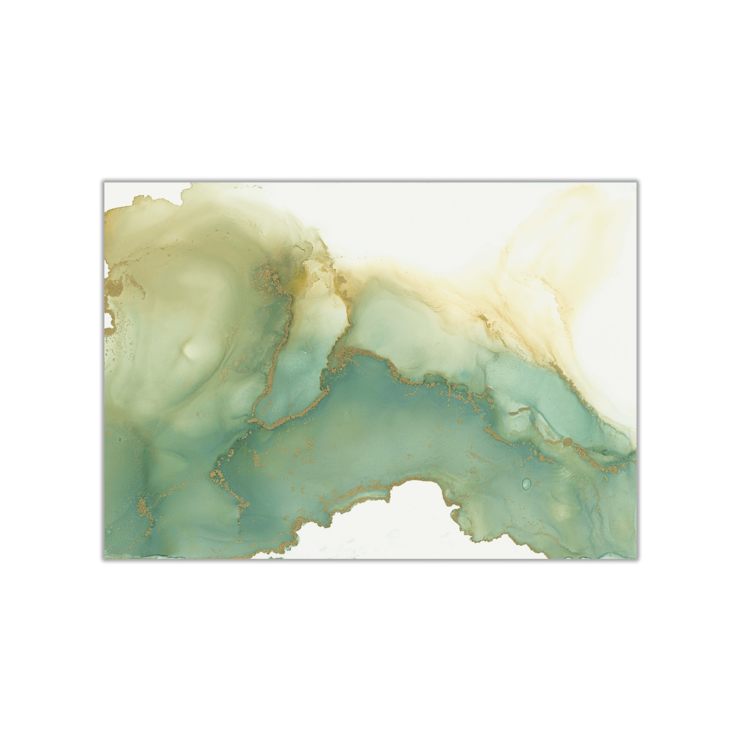 Art By Affie Green Hope - A4 Fine Art Print In Green