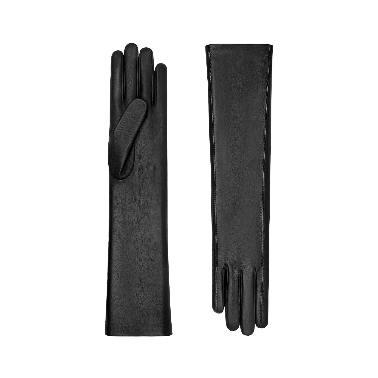 Women’s ClÃ©mence Leather Glove - Black 7" Cornelia James