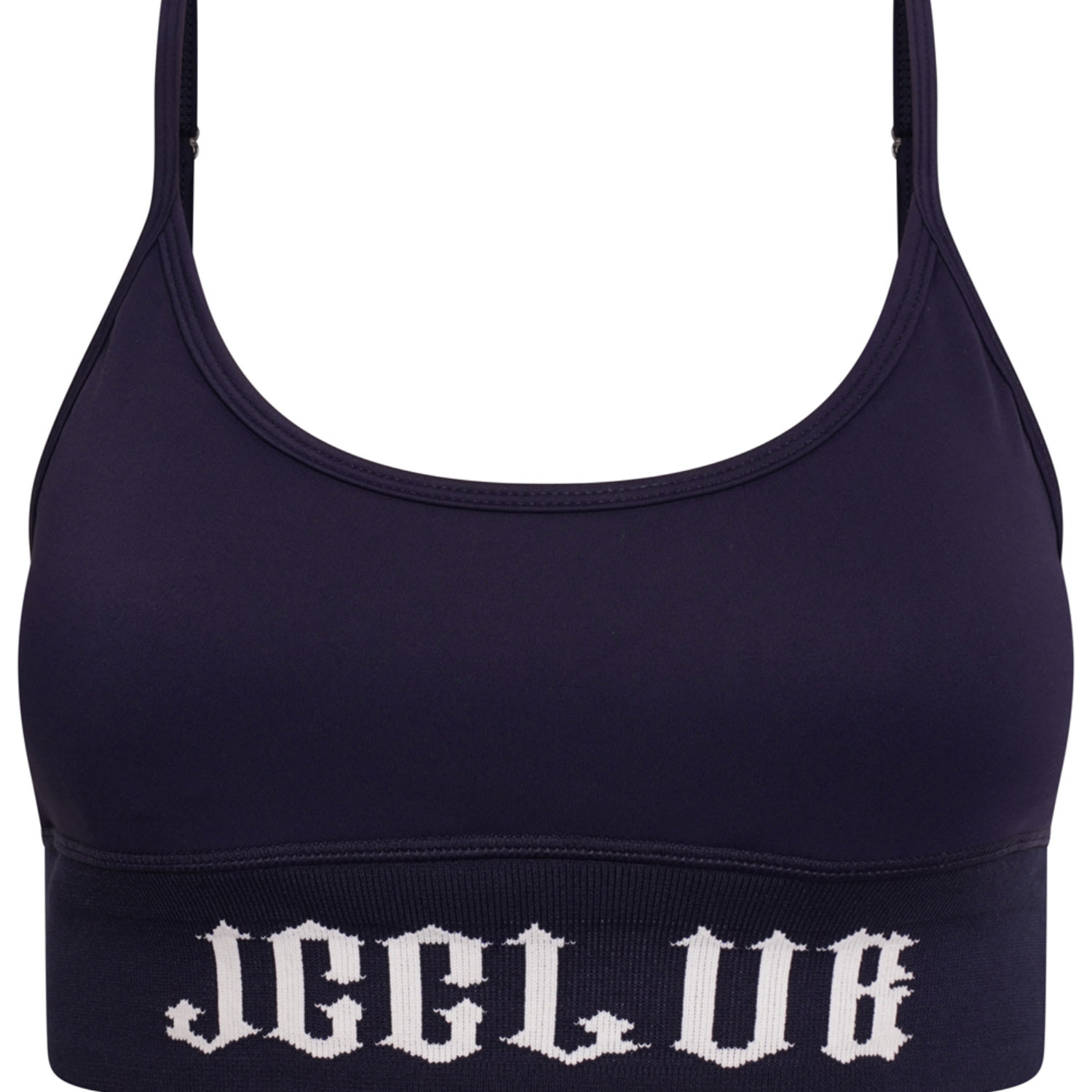 Women’s Blue Logo Embroidered Cropped Vest Top Large Jcclub