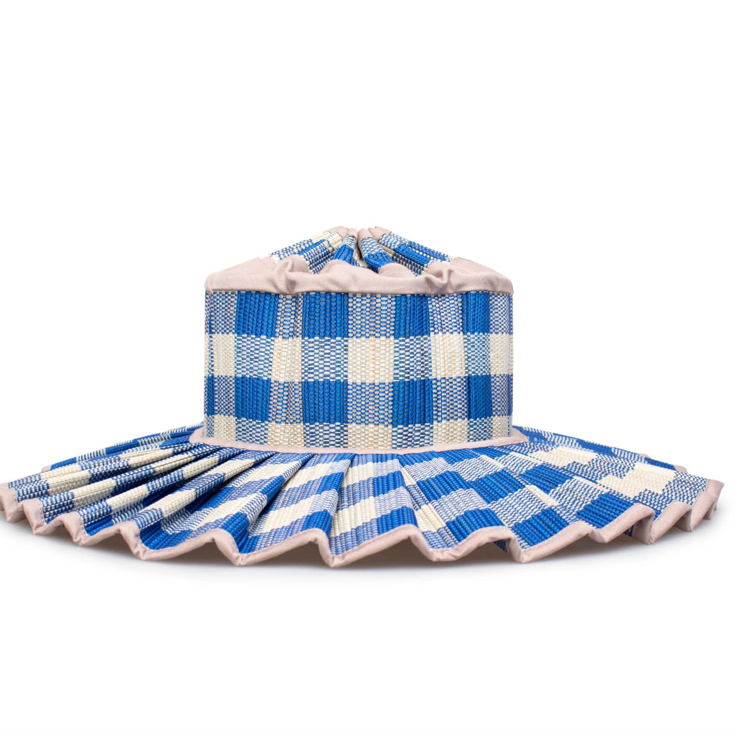 Lorna Murray Women's Blue / Neutrals Verandah Island Capri Maxi Hat In Blue