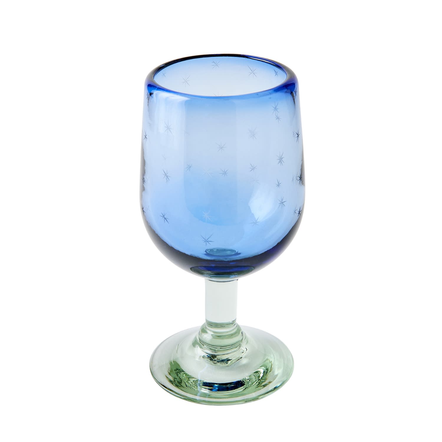 Half Past Seven Starry Night Goblet — French Blue In Blue