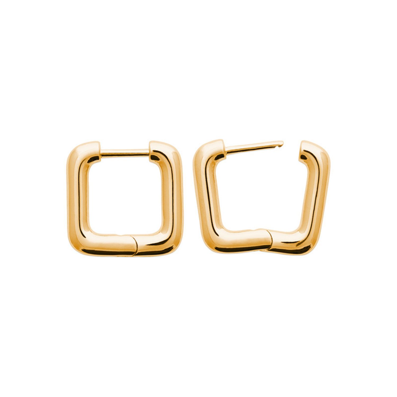 Harfi Women's Mini Link Gold Vermeil Add A Charm Earrings In Gold