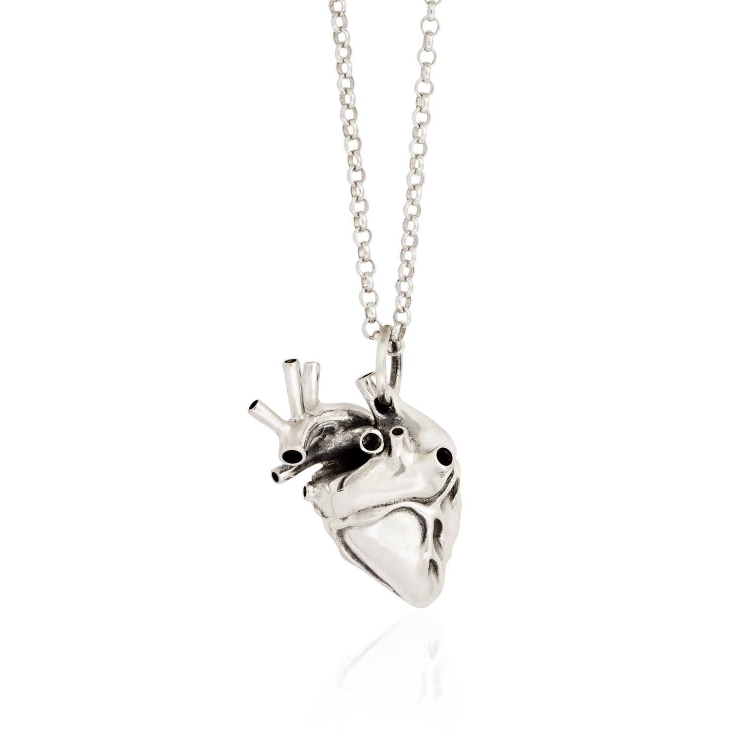 Women’s Heart Pendant Silver Strange Fruit