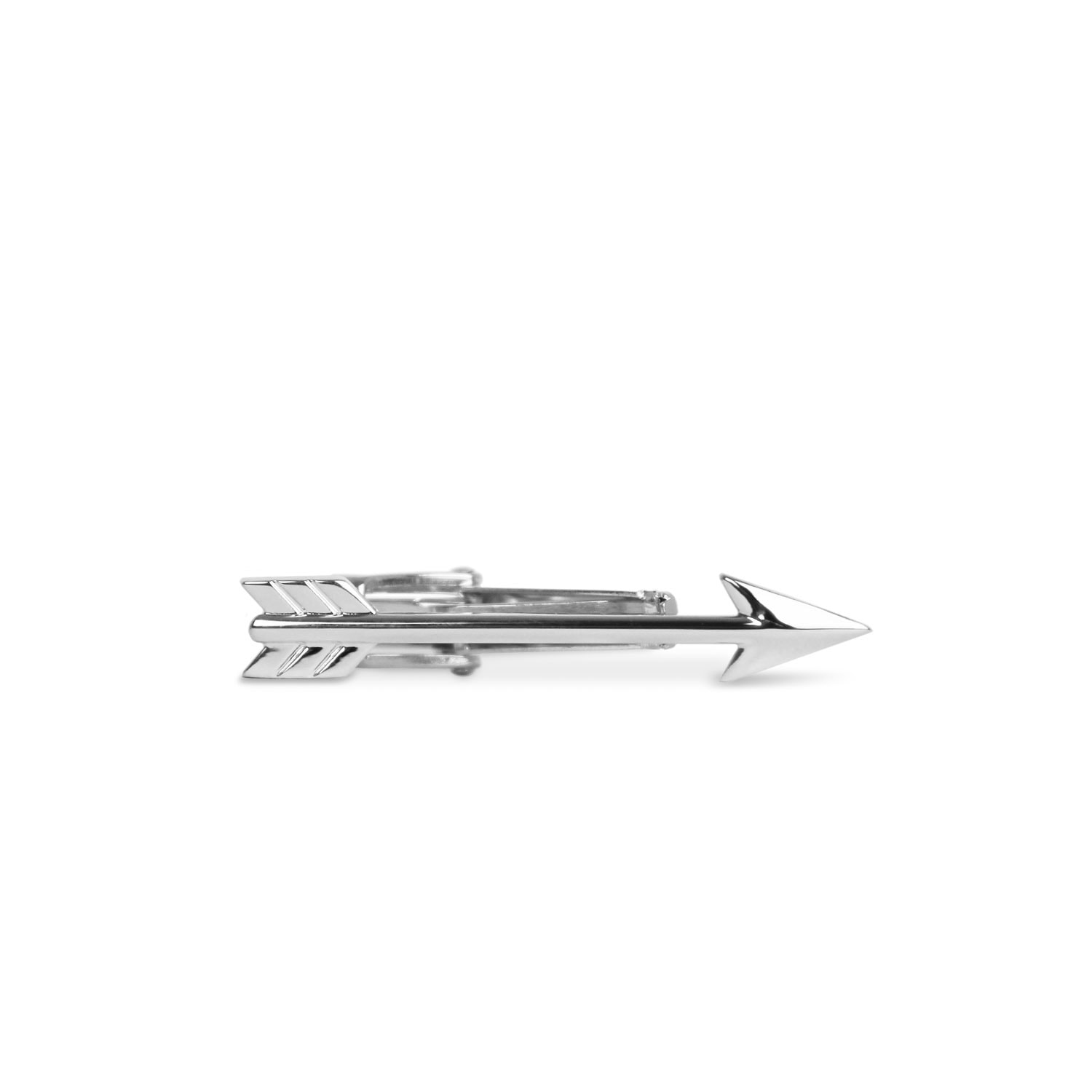 Men’s On Point Silver Tie Bar Tom Astin