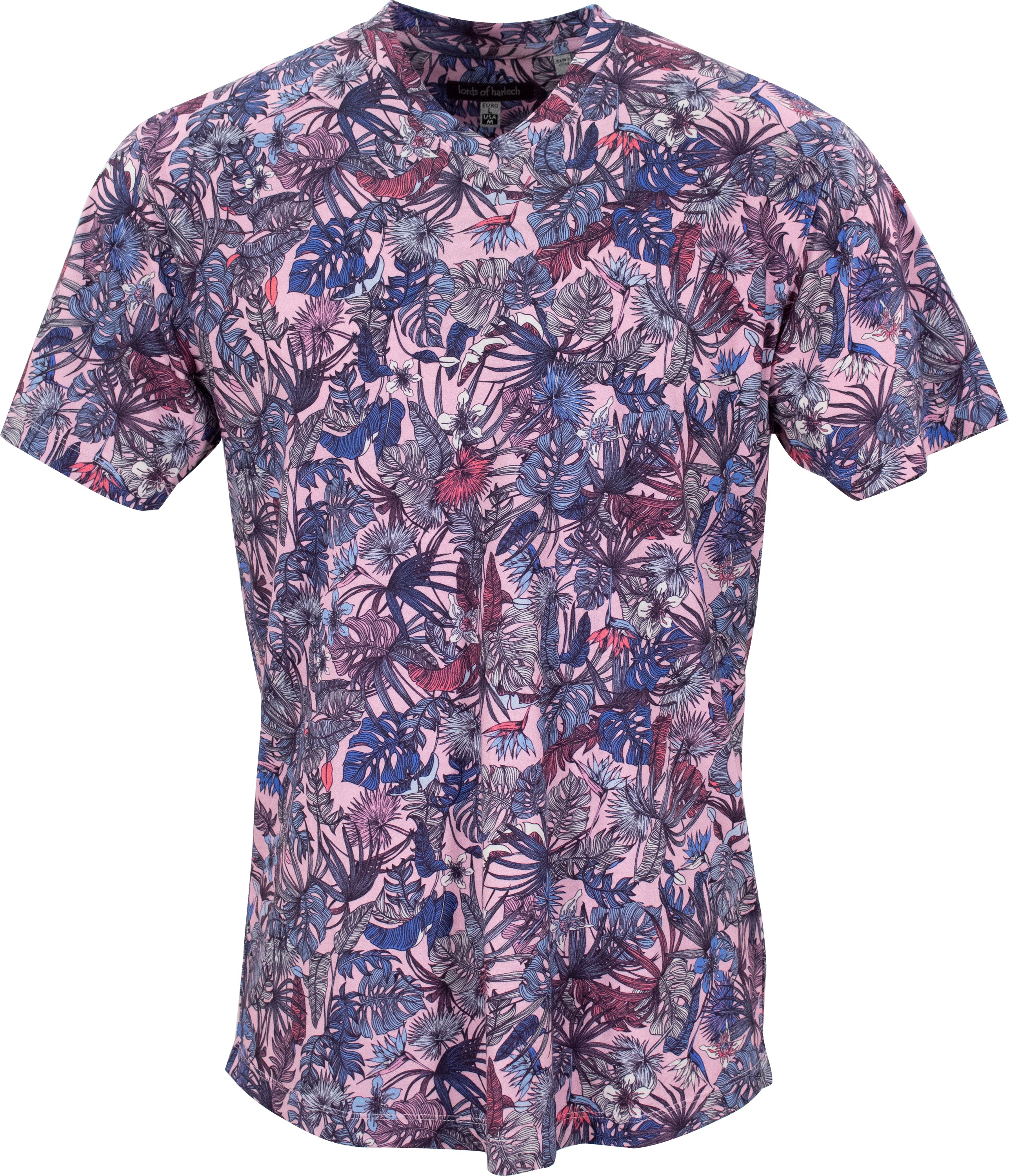 Lords Of Harlech Maze Jungle Garden In Blue/pink/purple