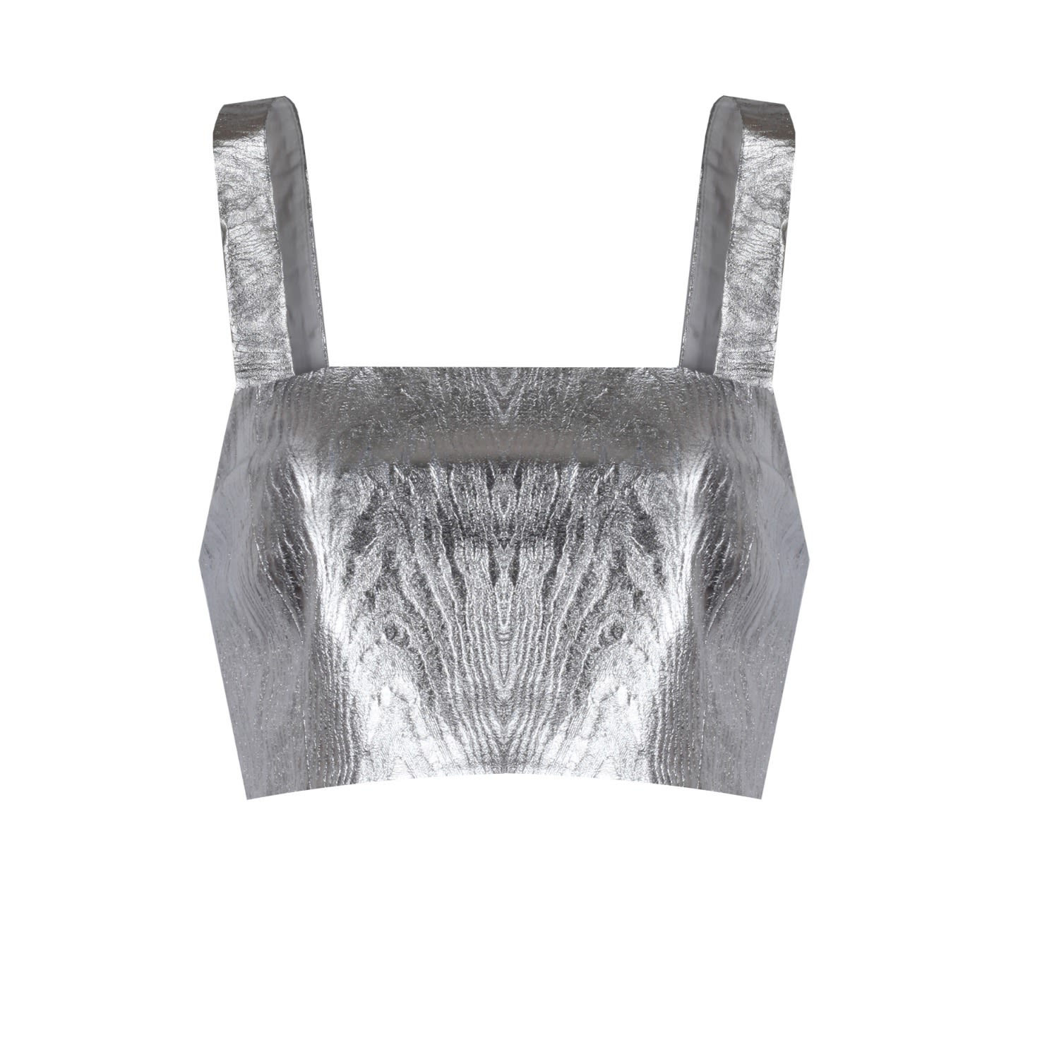 Women’s Silver Trace Bustier Small Mirimalist