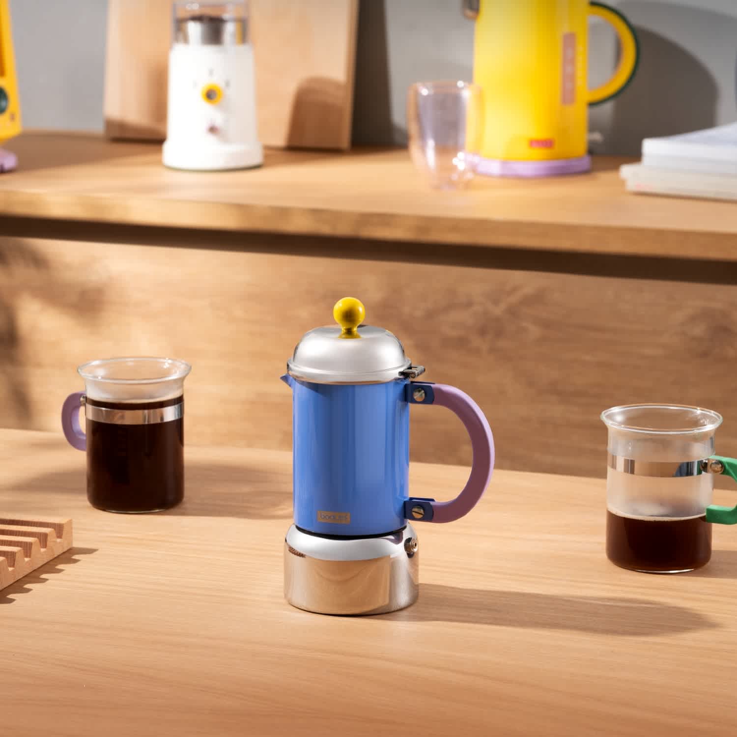 Chambord Moma Espresso Maker Stove Top | Bodum | Wolf & Badger