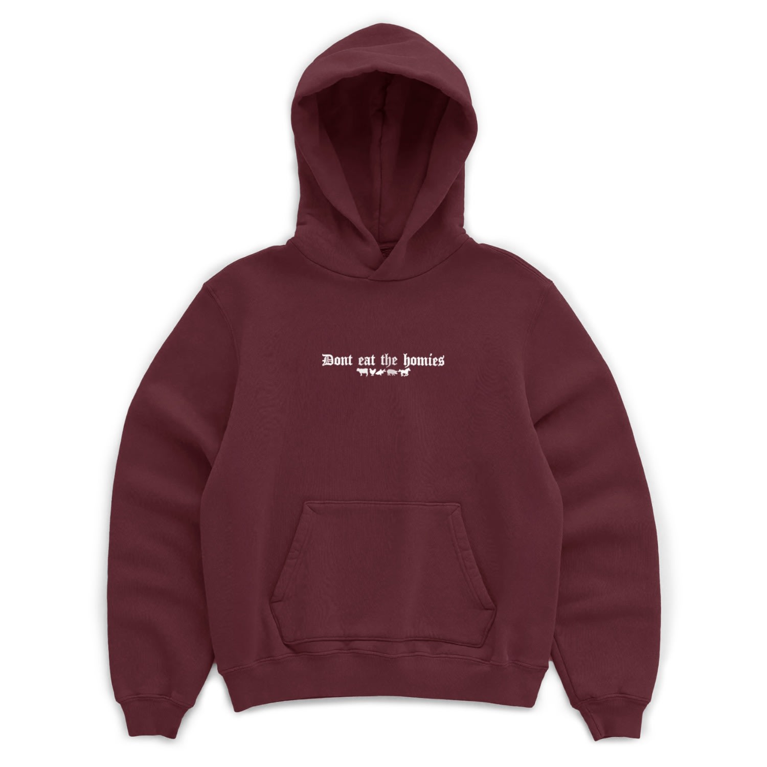 Dont Eat The Homies Women's Red Classic Hoodie - Rose Taupe